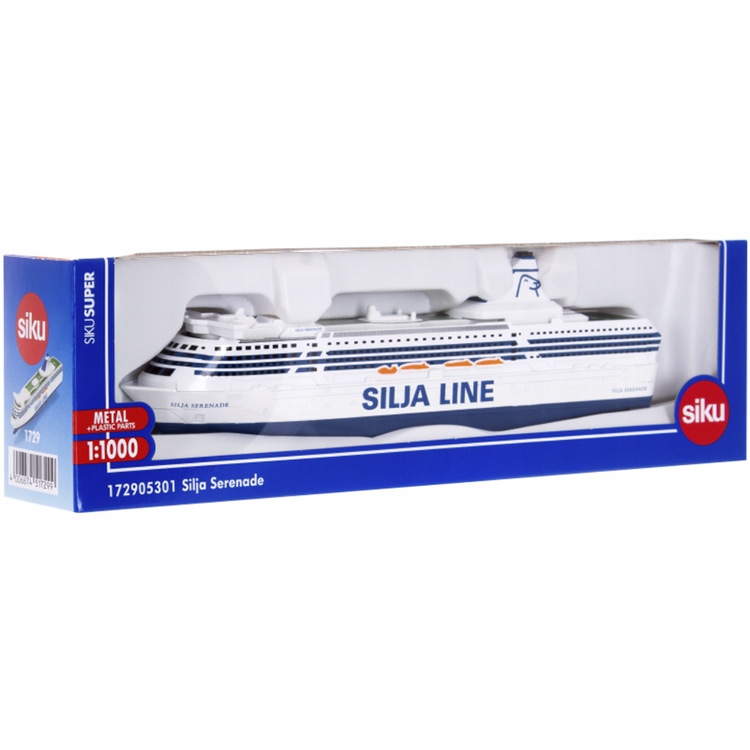 

Siku 1729 05301 Silja Serenade Ship Model 1:1000