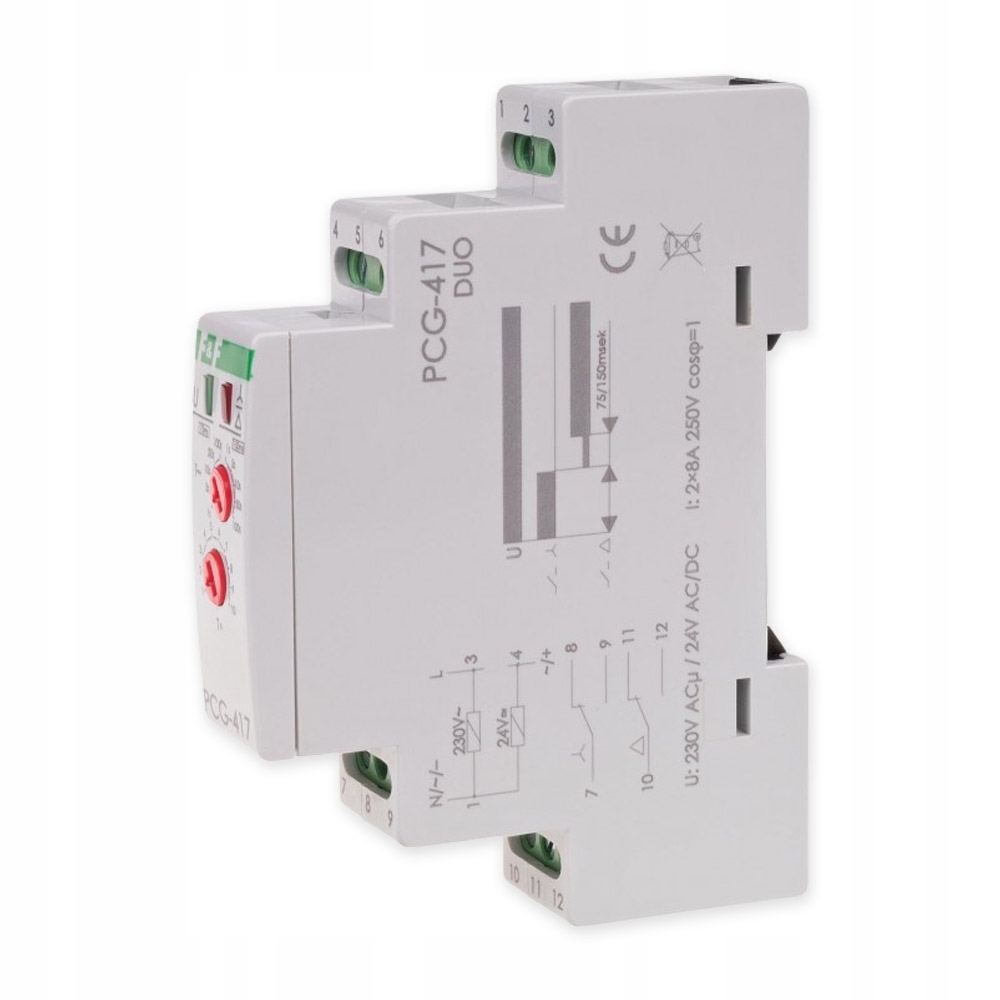 

FiF Przekaźnik czasowy gwiazda-trójkąt PCG-417DUO