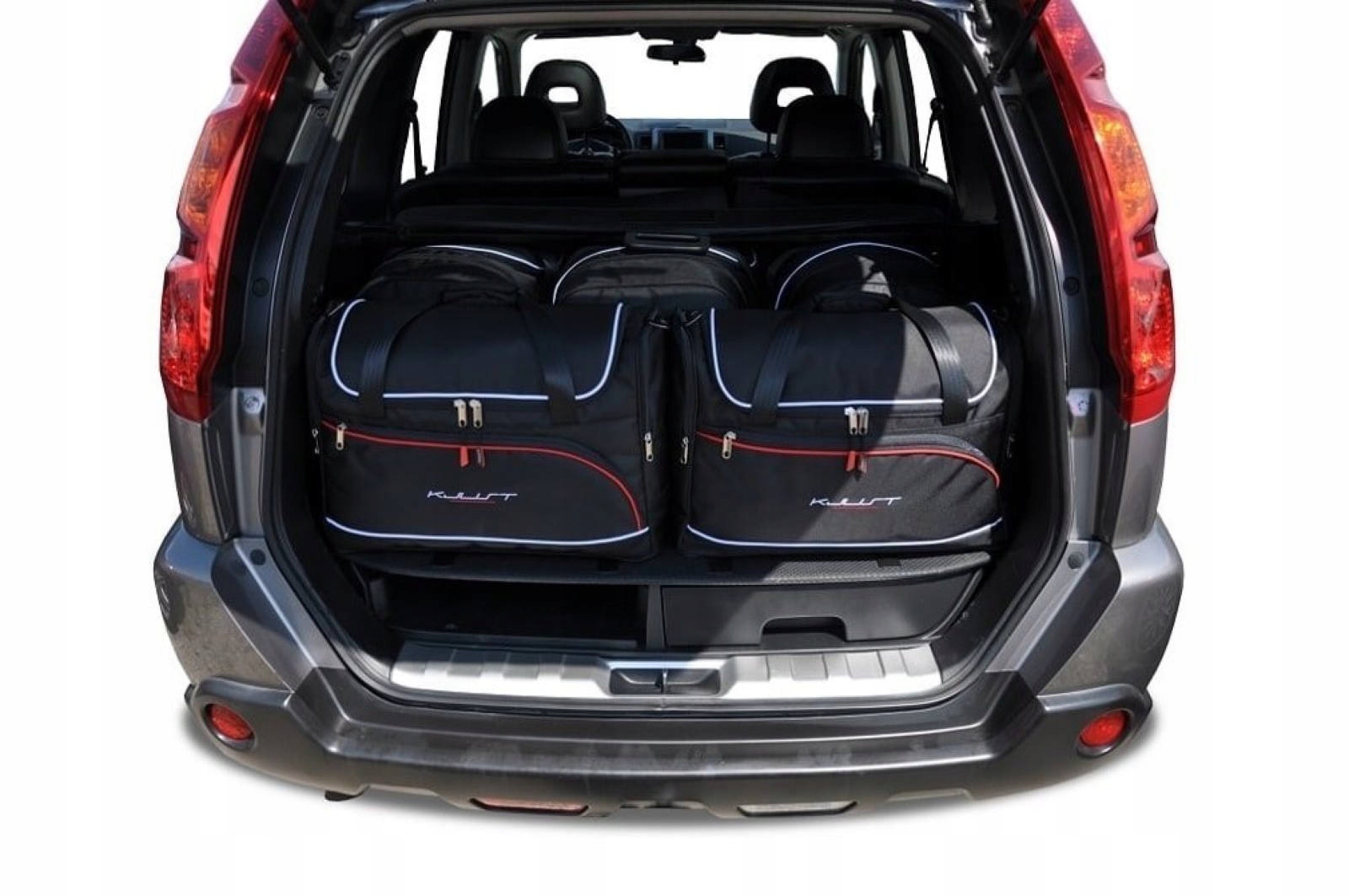 J&j Automotive Sada 5ks cestovných tašiek Aero pre Nissan X-trail 2007-201