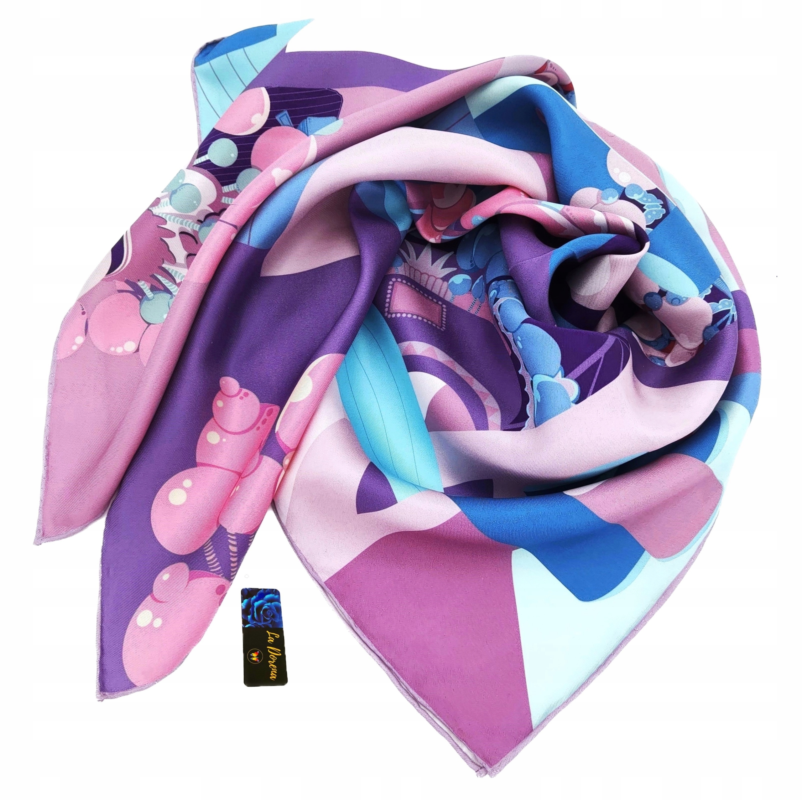 Hedvábný Šátek 100% Přírodní Morušový Hedvábí, Prémiová Kvalita+