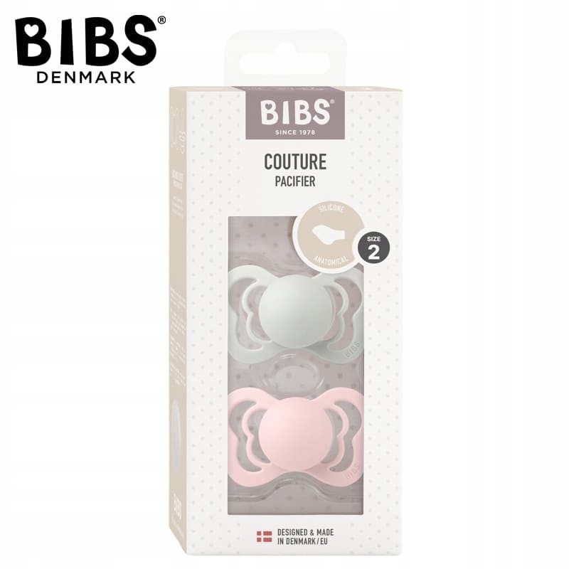 SMOCZEK BIBS COUTURE 2-PACK HAZE&BLOSSOM r.M 6+