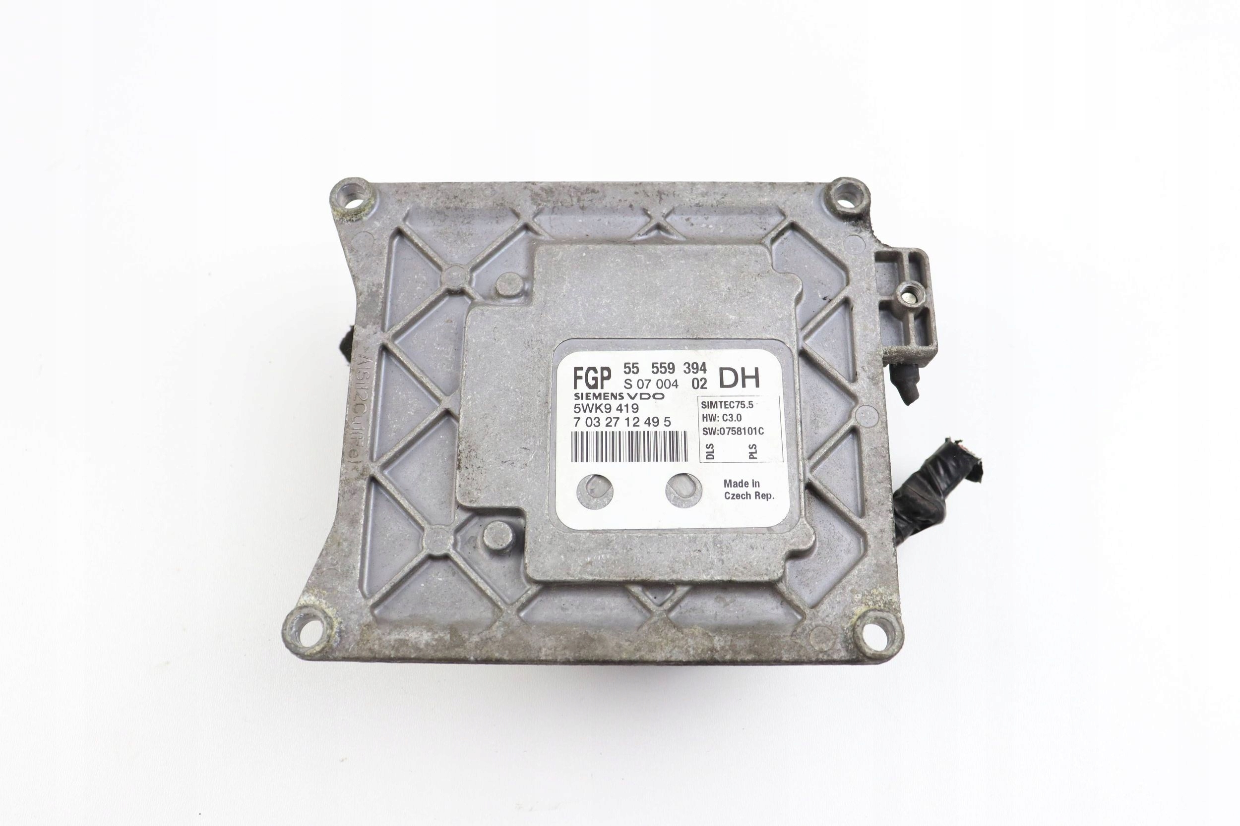 OPEL ASTRA H III module control unit of the engine ECU 1.6 16V 55559394