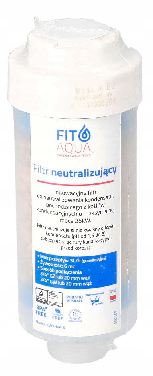 Neutralizator kondensatu do C.O. kondensacyjnych Stan opakowania oryginalne