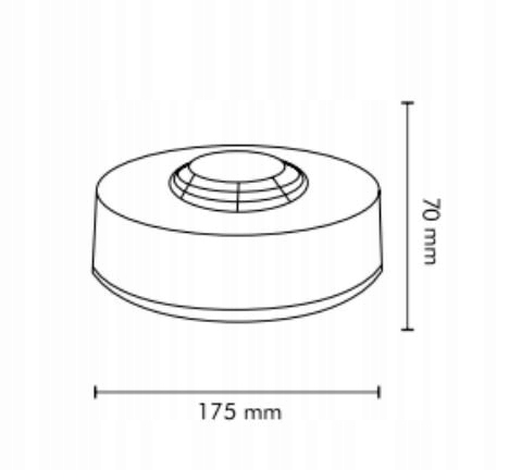 MF10948 - Вспышка петух 48LED НЛО II R65 R10 Магнит