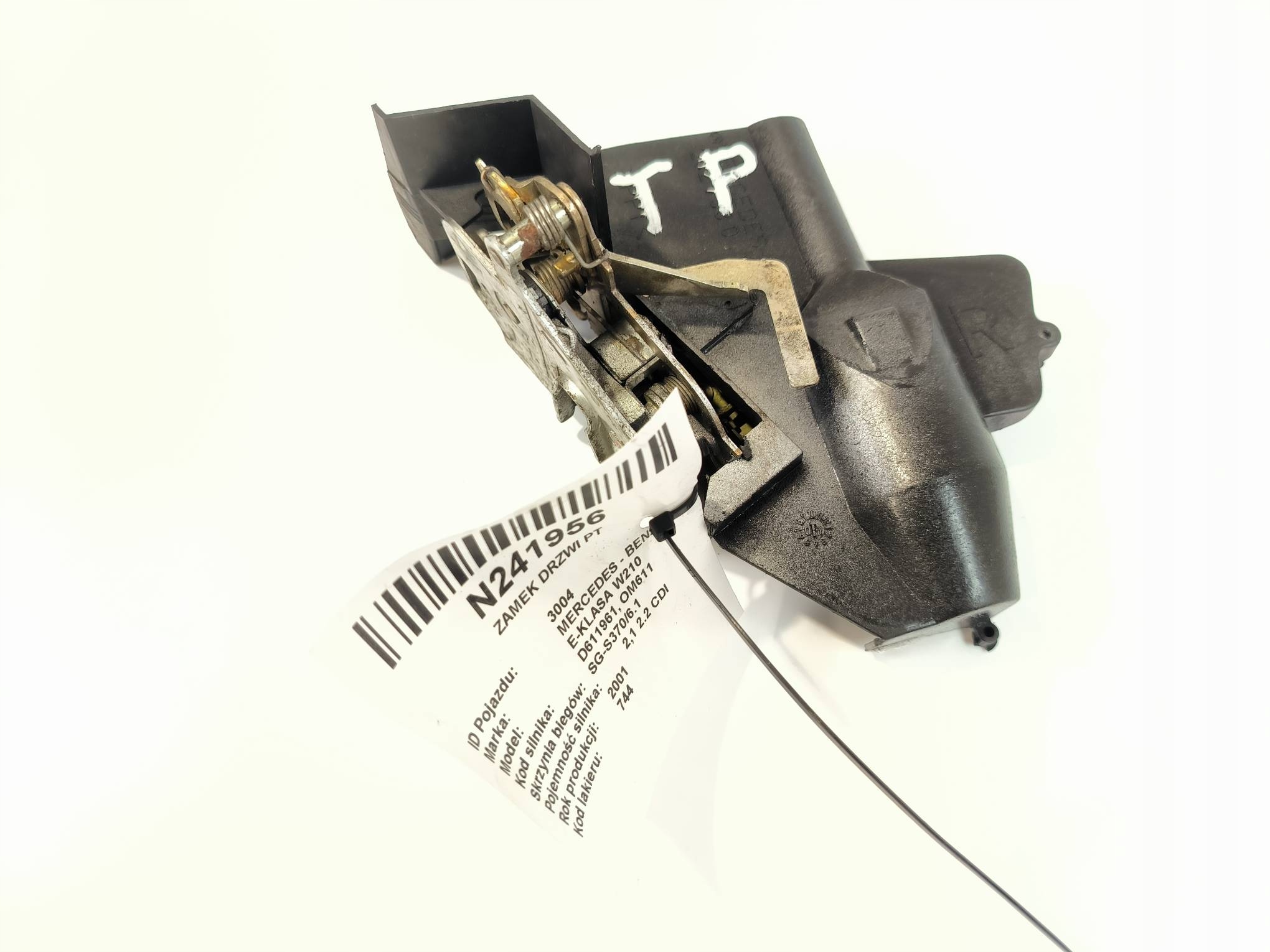 lock door PT 2027330408 MERCEDES - BENZ E-KLASA W210