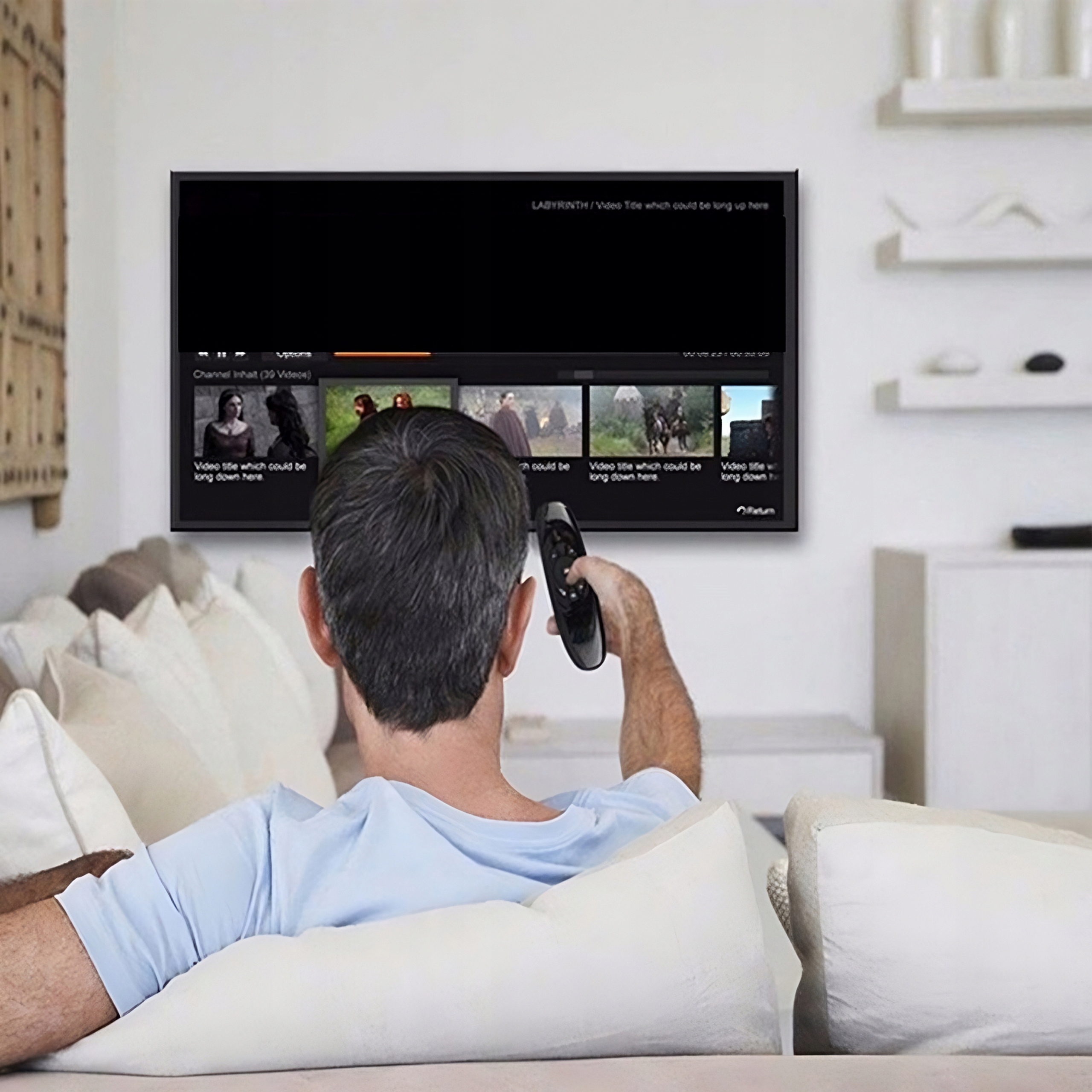 PILOT DO TV KLAWIATURA MYSZKA BEZPRZEWODOWA NA RUCH USB SMART TV 10m 3w1 Producent retoo