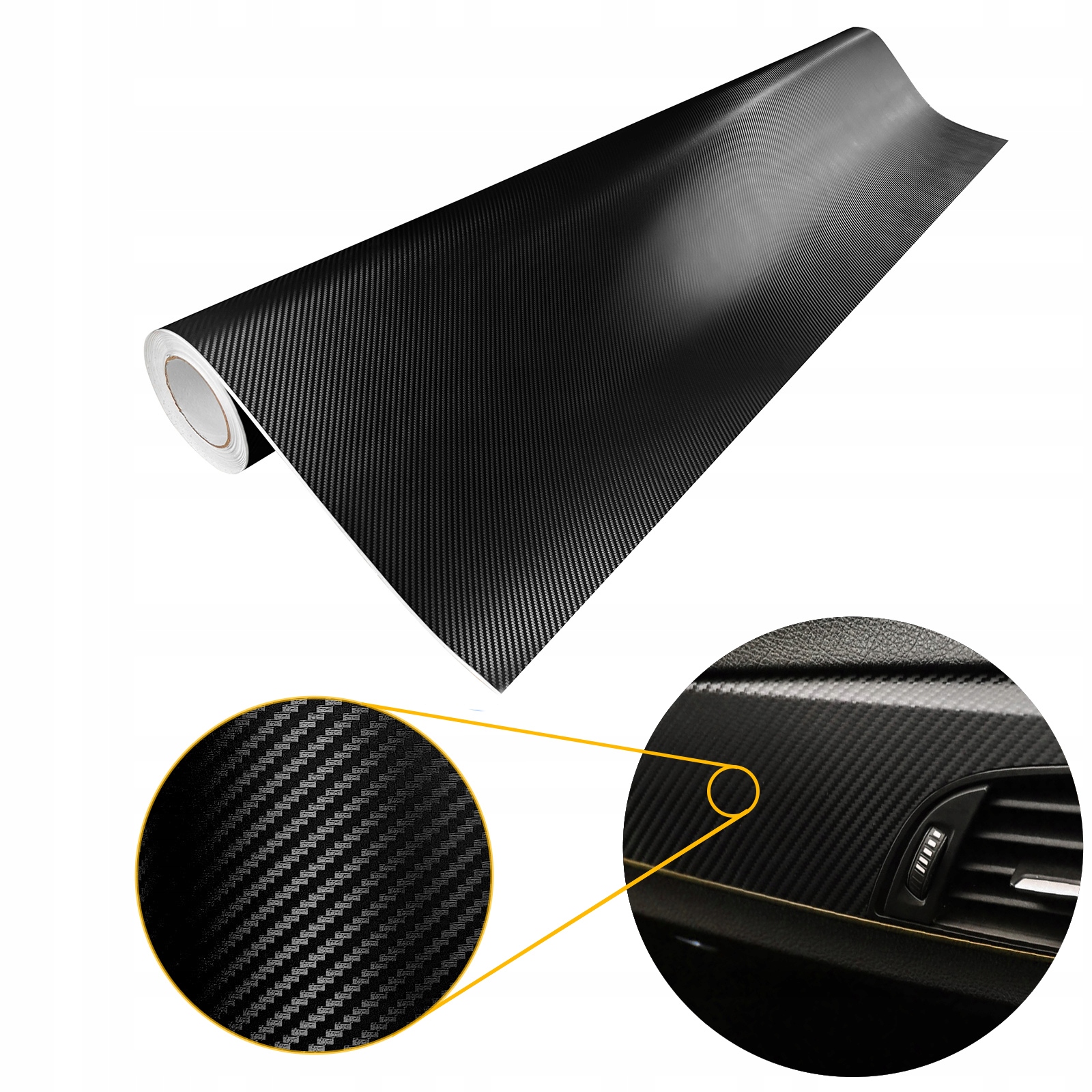 Fólie pro polepování auta Termoplastická ozdobná dýha na karoserii