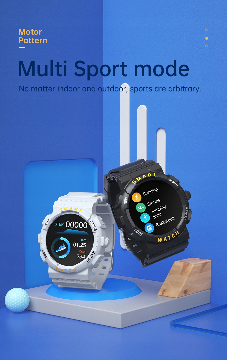 Smart Watch Bluetooth Bracelet Watch Marka bez marki