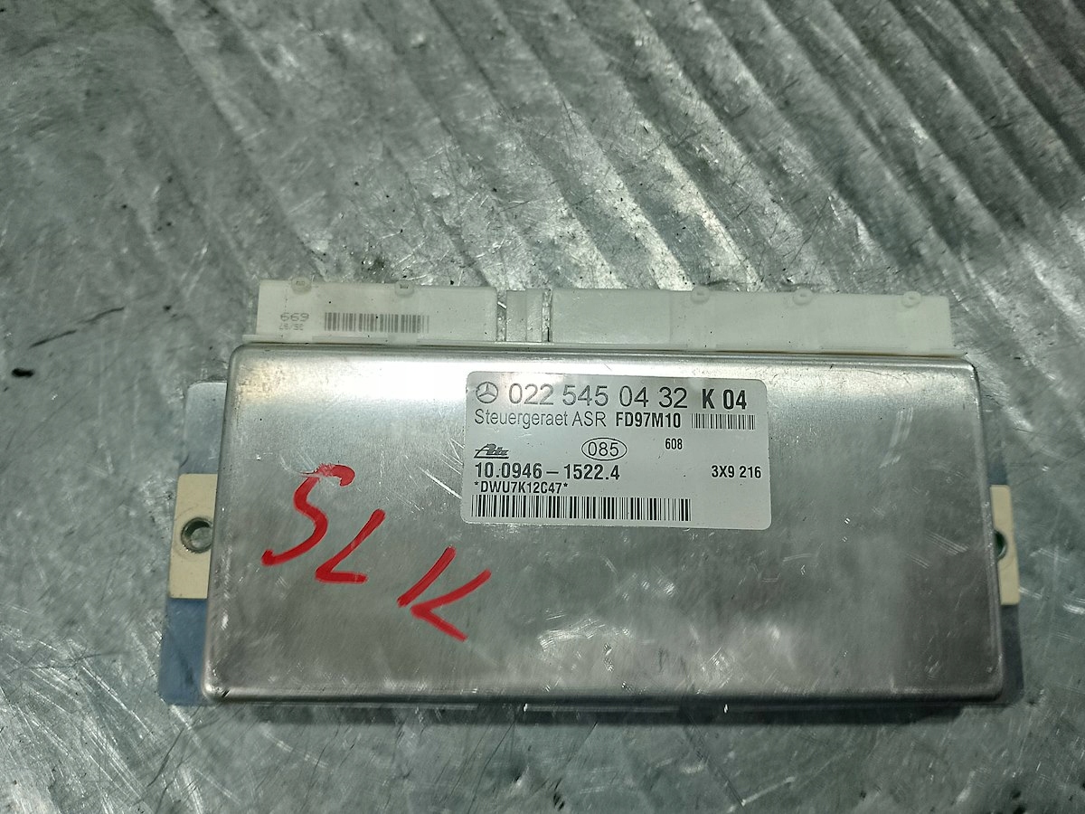 STEROWNIK ASR MERCEDES-BENZ SLK 2.3 KOMPRESOR