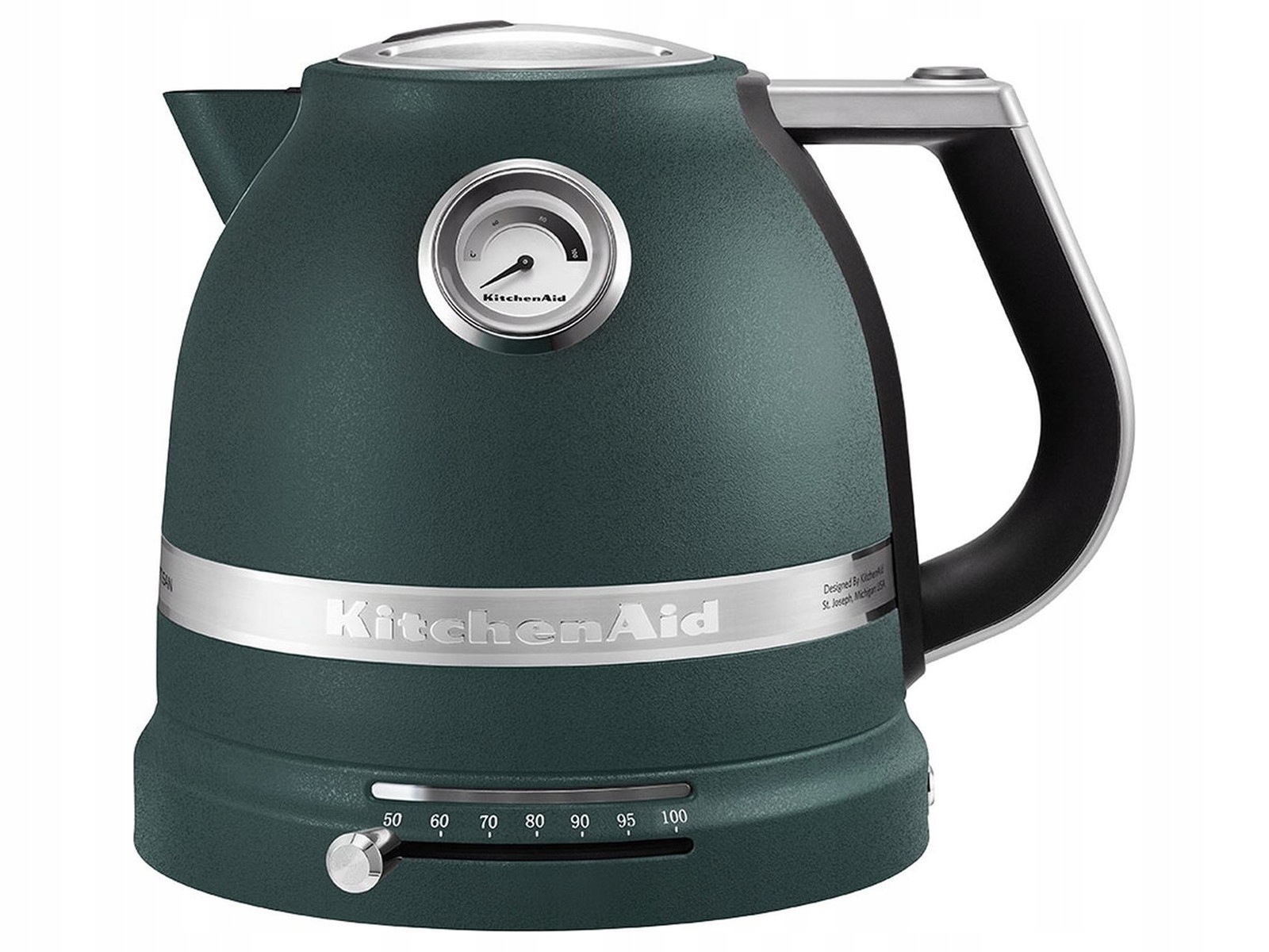 Bezdrôtová rýchlovarná kanvica KitchenAid 5KEK1522EPP zelená 2400 W 1,5 L