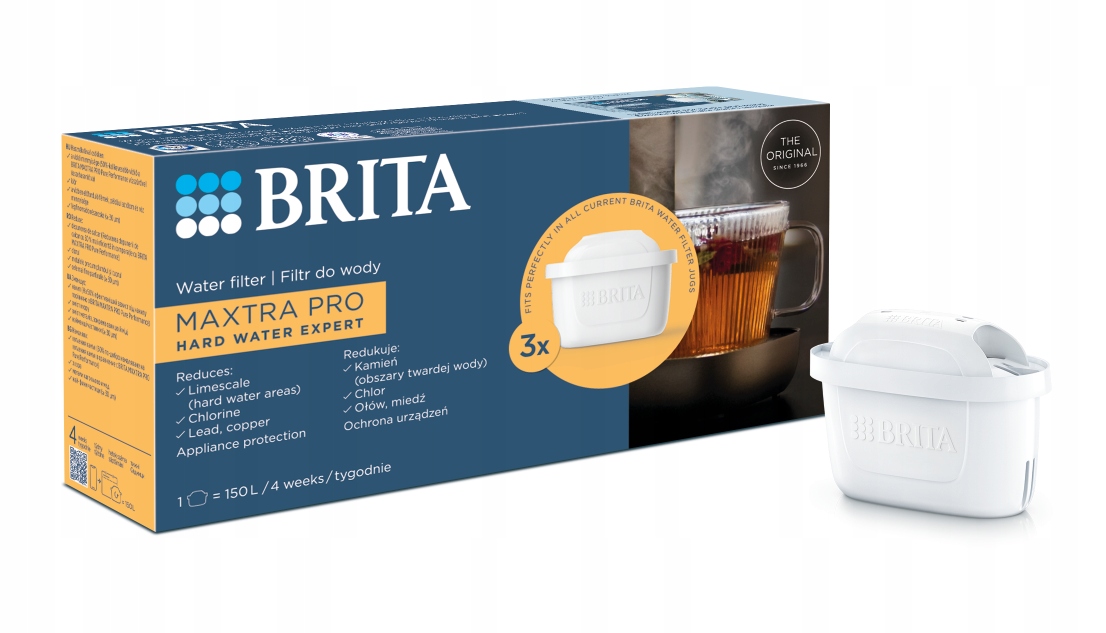 Brita Filtr wkład filtrujący do dzbanka Maxtra Pro Hard Water Expert 3 szt.