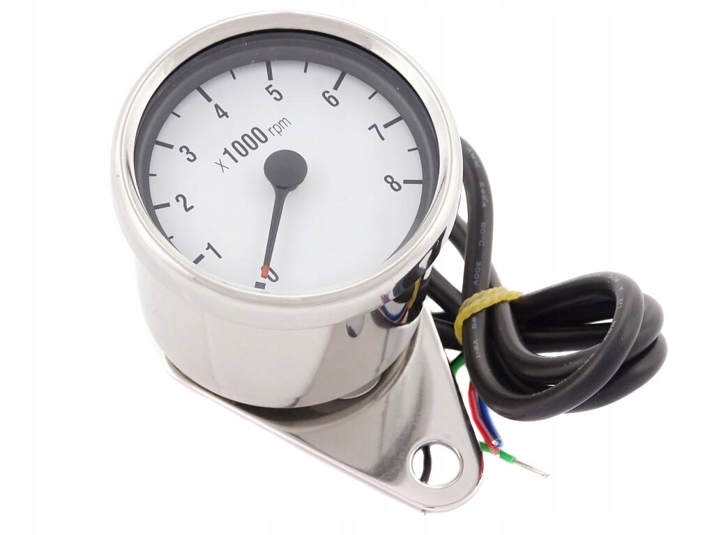 OB-001 - ТАХОМЕТР З БІЛИМ ЦИФЕРБЛАТОМ ДО 8 ТИСЯЧ ВІДЕО