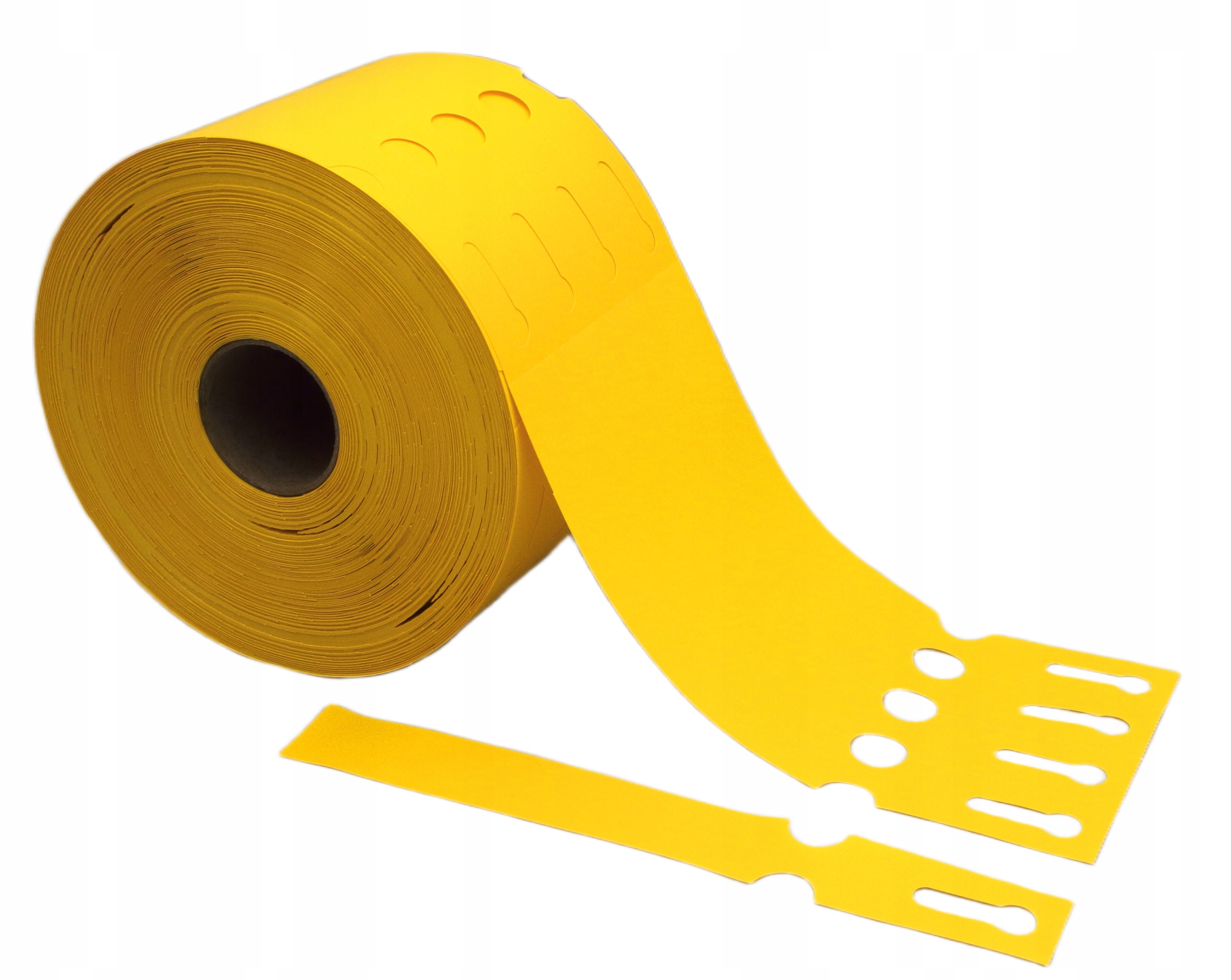 Smyčkové zahradnické/sadové etikety Žluté 200x25mm(25x200) 2000ks