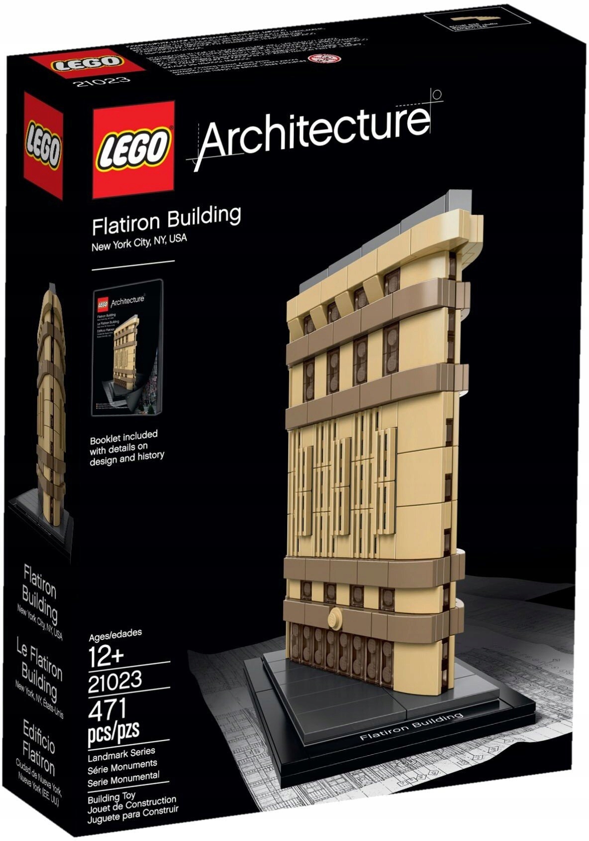 LEGO Architecture - 21023 Budynek Flatiron Nowy York - Nowe