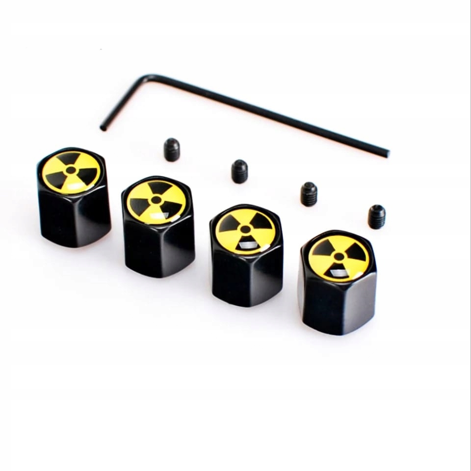 

Nakrętki antykradzieżowe na wentyle Radioactive