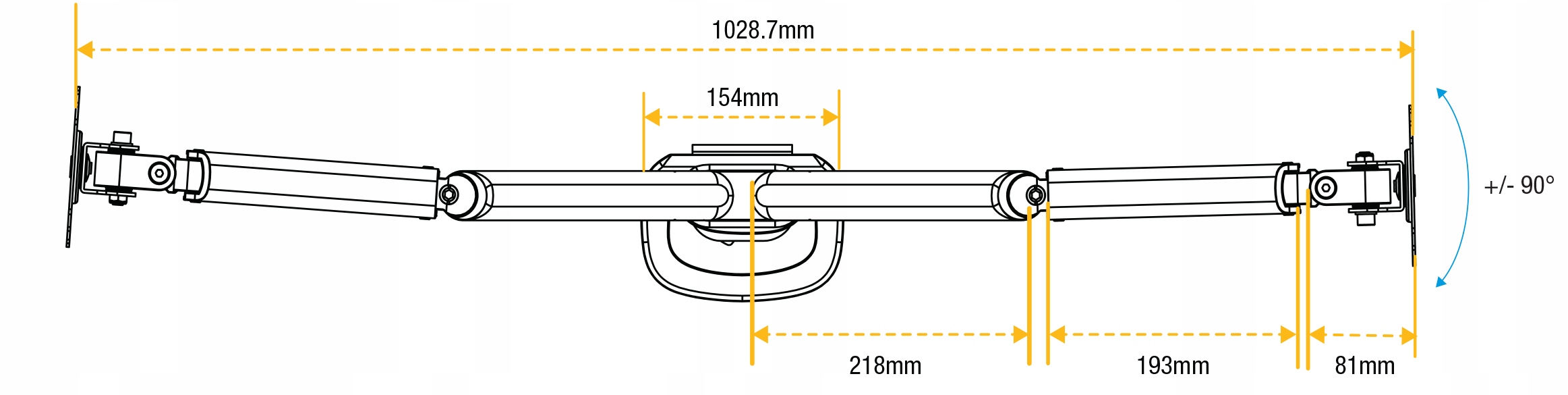 Uchwyt Biurkowy Na 2 Monitory LCD Fellowes Eppa Model Eppa