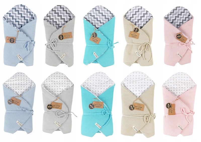 ROŻEK NIEMOWLĘCY TKANY BAWEŁNA 75x75cm JEANS Bohater brak