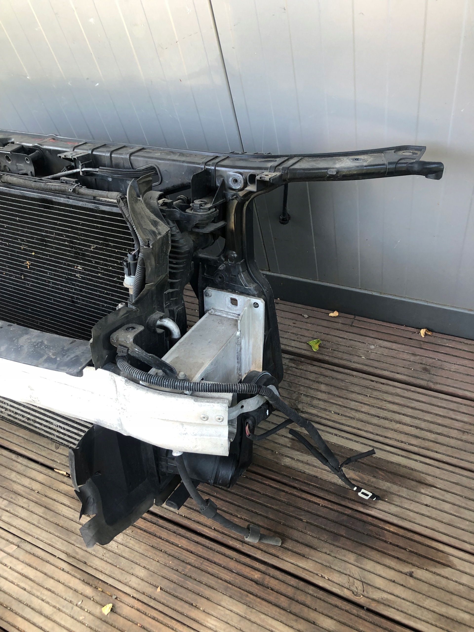 AUDI A4 B8 1.8 MAN radiator front panel, wall 07