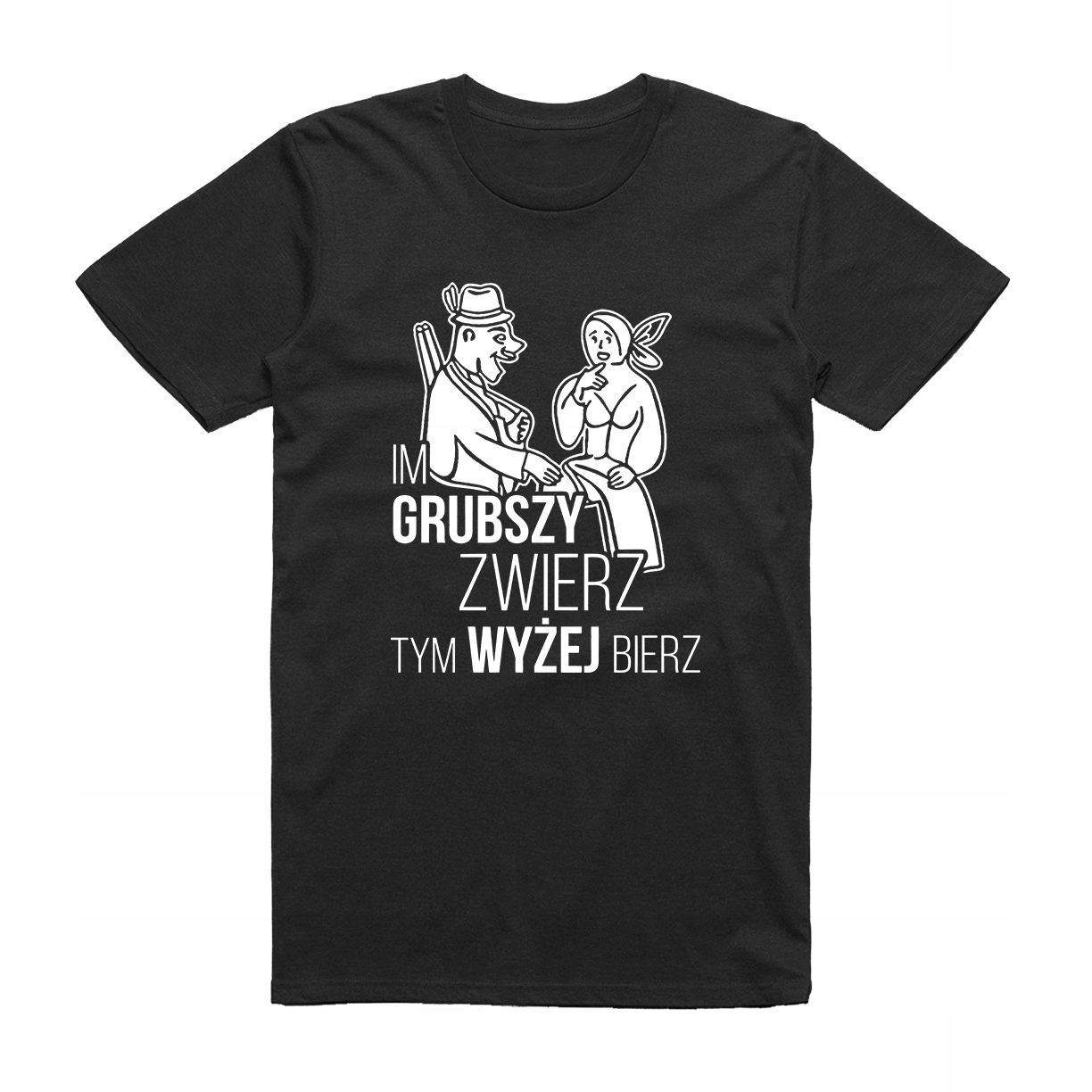 

L - Koszulka T-shirt Myśliwy Łowiecka Myśliwska