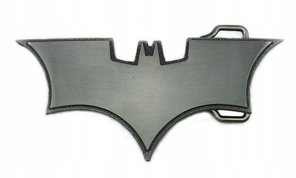 Nietoperz batman klamra zapinka do pasa stare srebro film kino