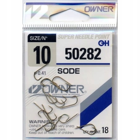 Haczyki Owner Sode 50282 [Rozmiar 7]