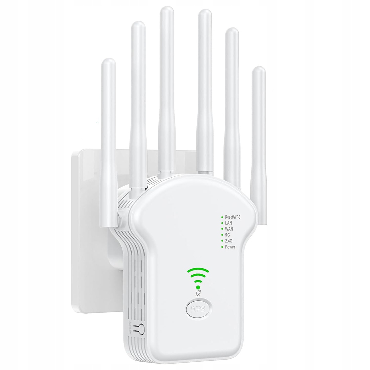 Wzmacniacz Sygnału Wi-Fi mocny Repeater 1200Mb/s Dwuzakresowy 2.4Gghz 5Ghz