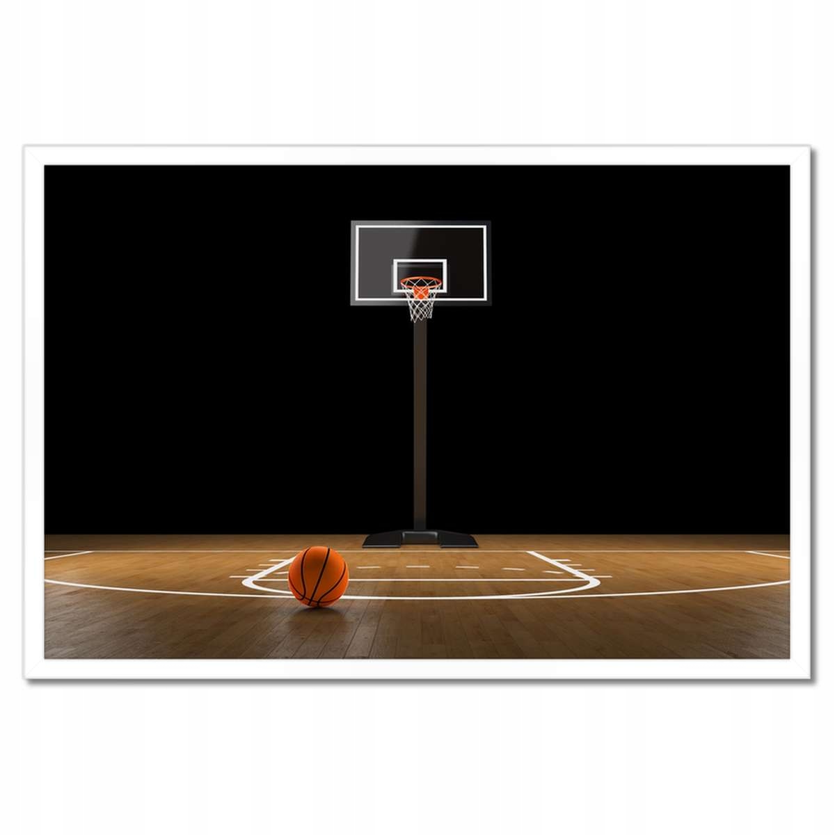 Plakáty v rámu 60x40 Koš Tabule BasketBall