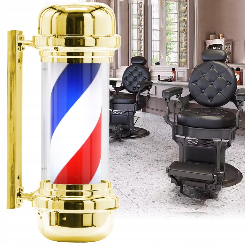 Stropní Svítidlo sloupek Led barberská lampa barberský barber znak reklama salon 94.5