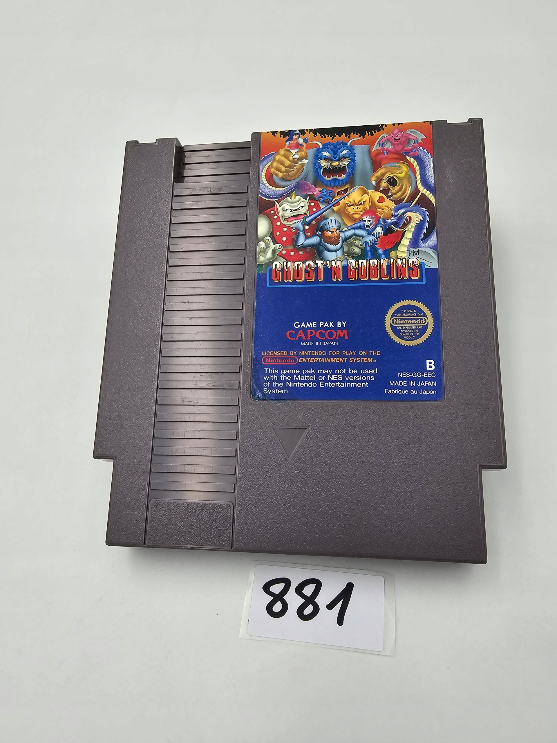 NINTENDO NES GHOST'N GOBLINS ORYGINAŁ Tematyka gry akcji