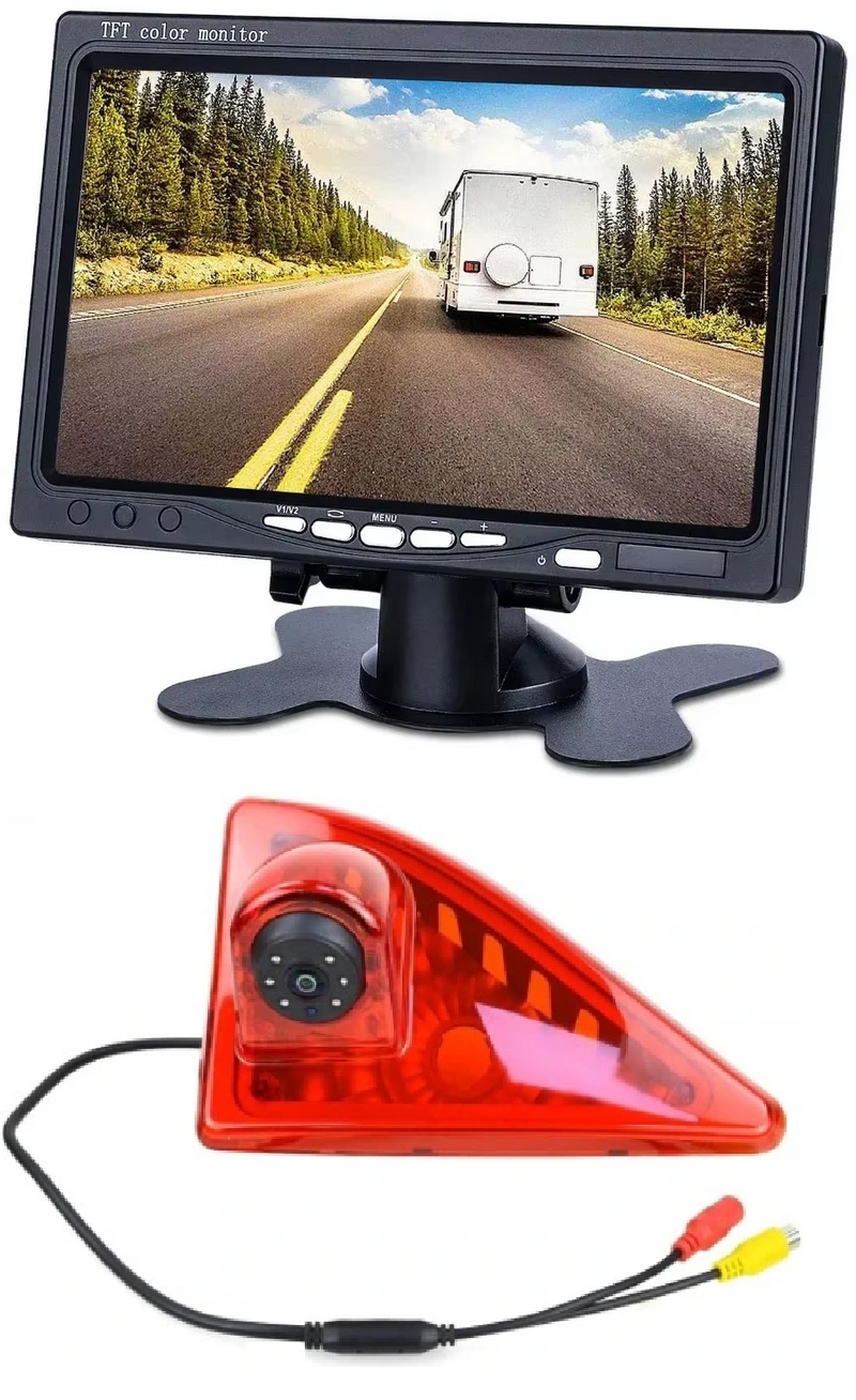 Cúvacia kamera 7'' monitor Renault Master Opel Movano Nissan NV400 |4917