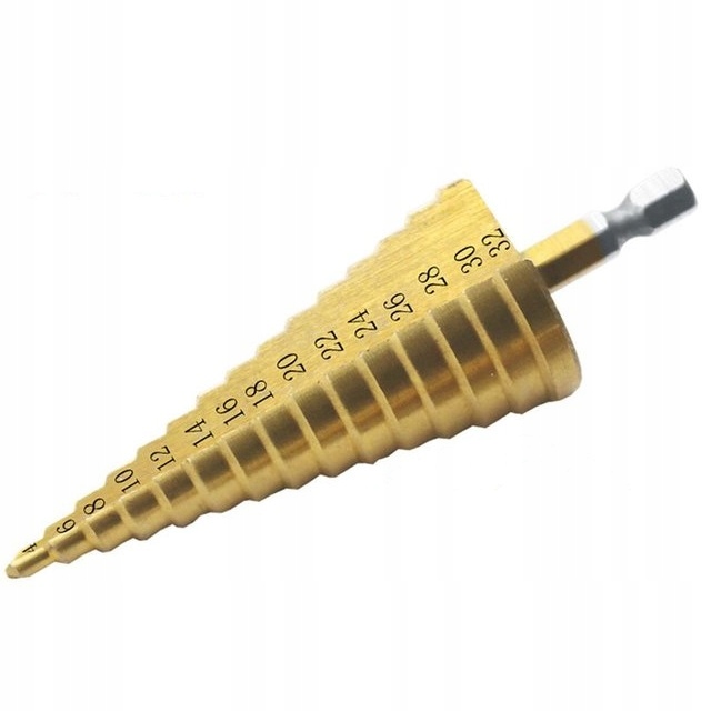 

Wiertło Stopniowe Stożkowe 4 32 mm