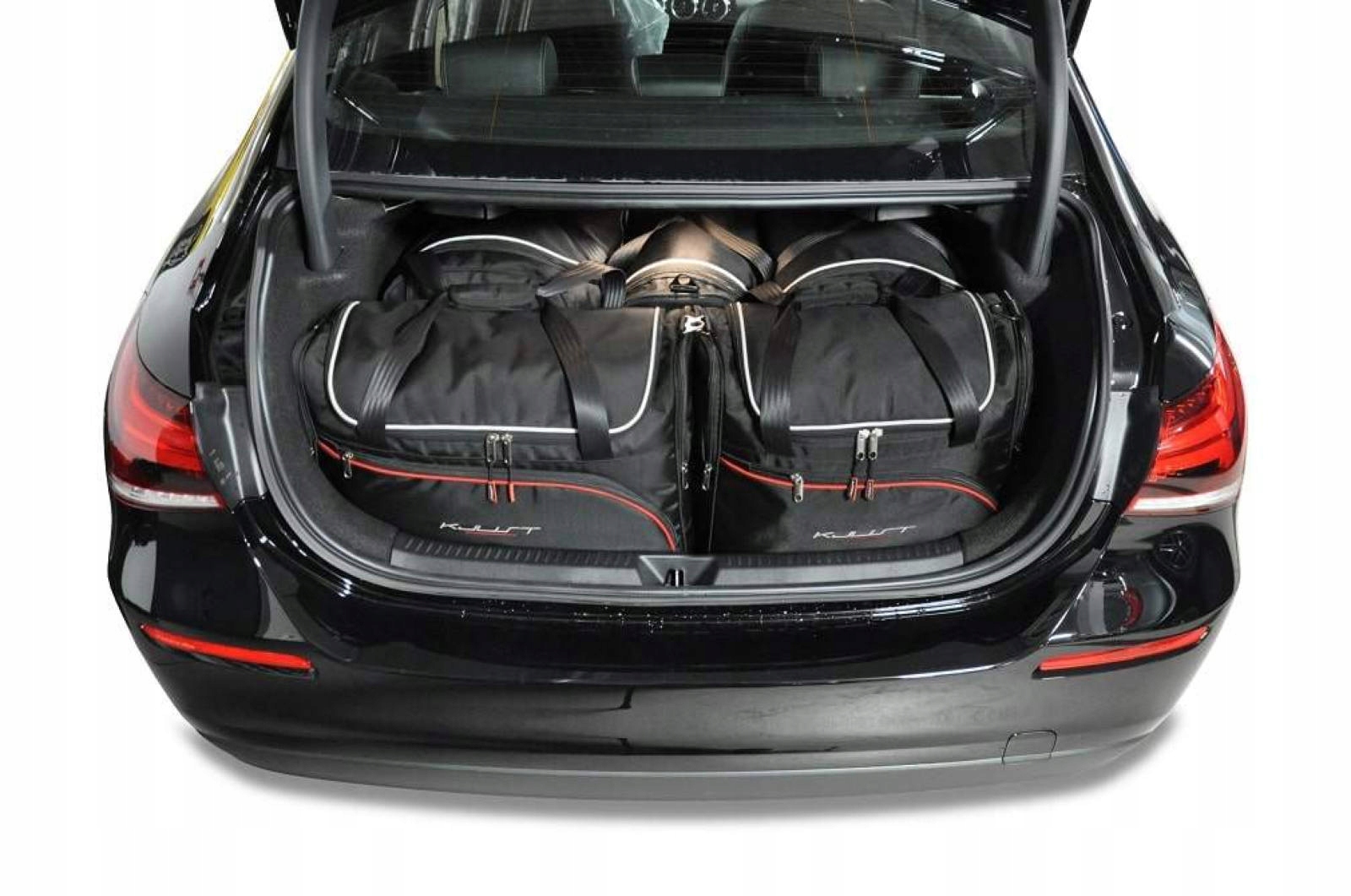 J&j Automotive Sada 5ks cestovných tašiek Aero pre Mercedes-benz A Sedan 2