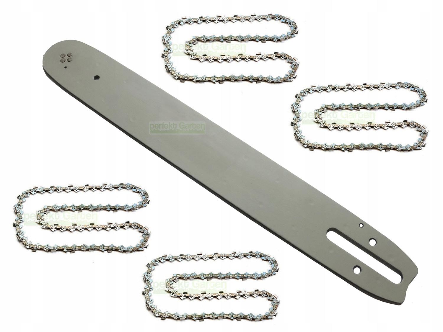 37 cm 1,6 mm 0,325" 62 vodicích lišt 4 x řetěz pro pilu Stihl 026 Av MS260