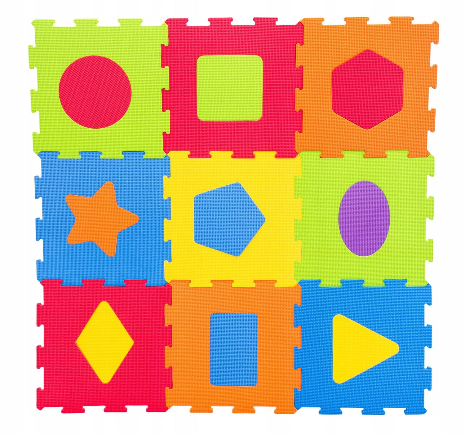 

Smily Play Mata edukacyjna puzzle piankowe duże