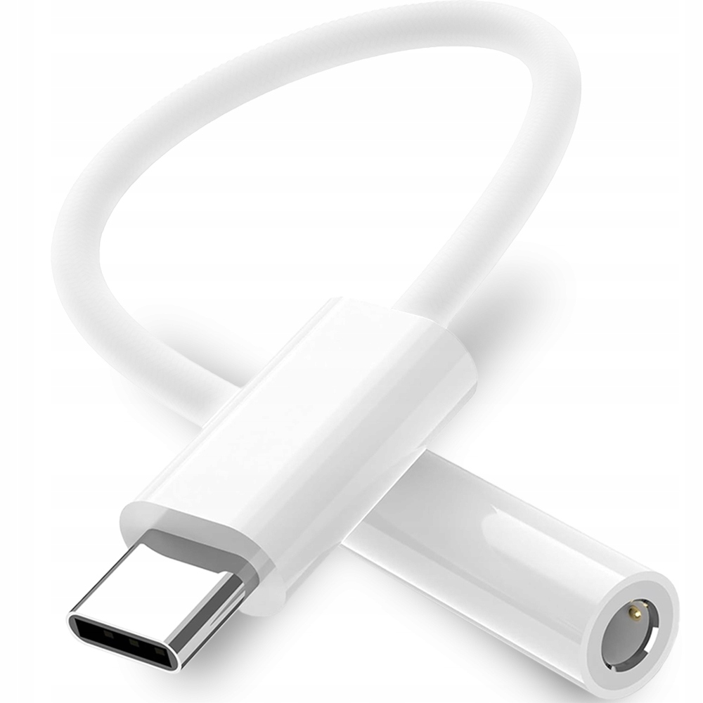 ADAPTER KABEL PRZEJŚCIÓWKA KONWERTER USB-C do Słuchawek mini Jack AUX AUDIO