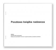 

Pocztowa Książka Nadawcza A5