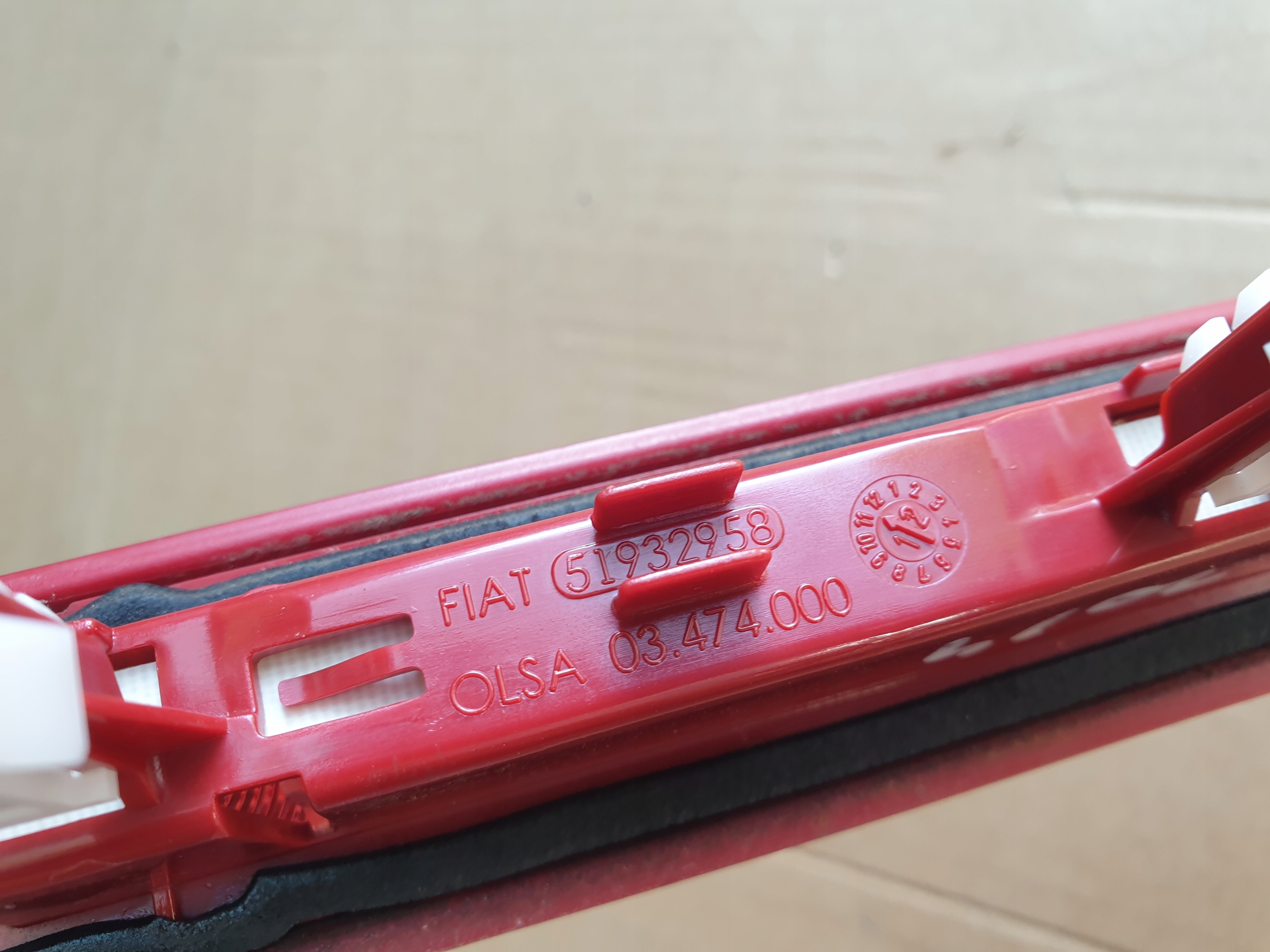 light rear STOP FIAT PANDA III 2012- 51932958