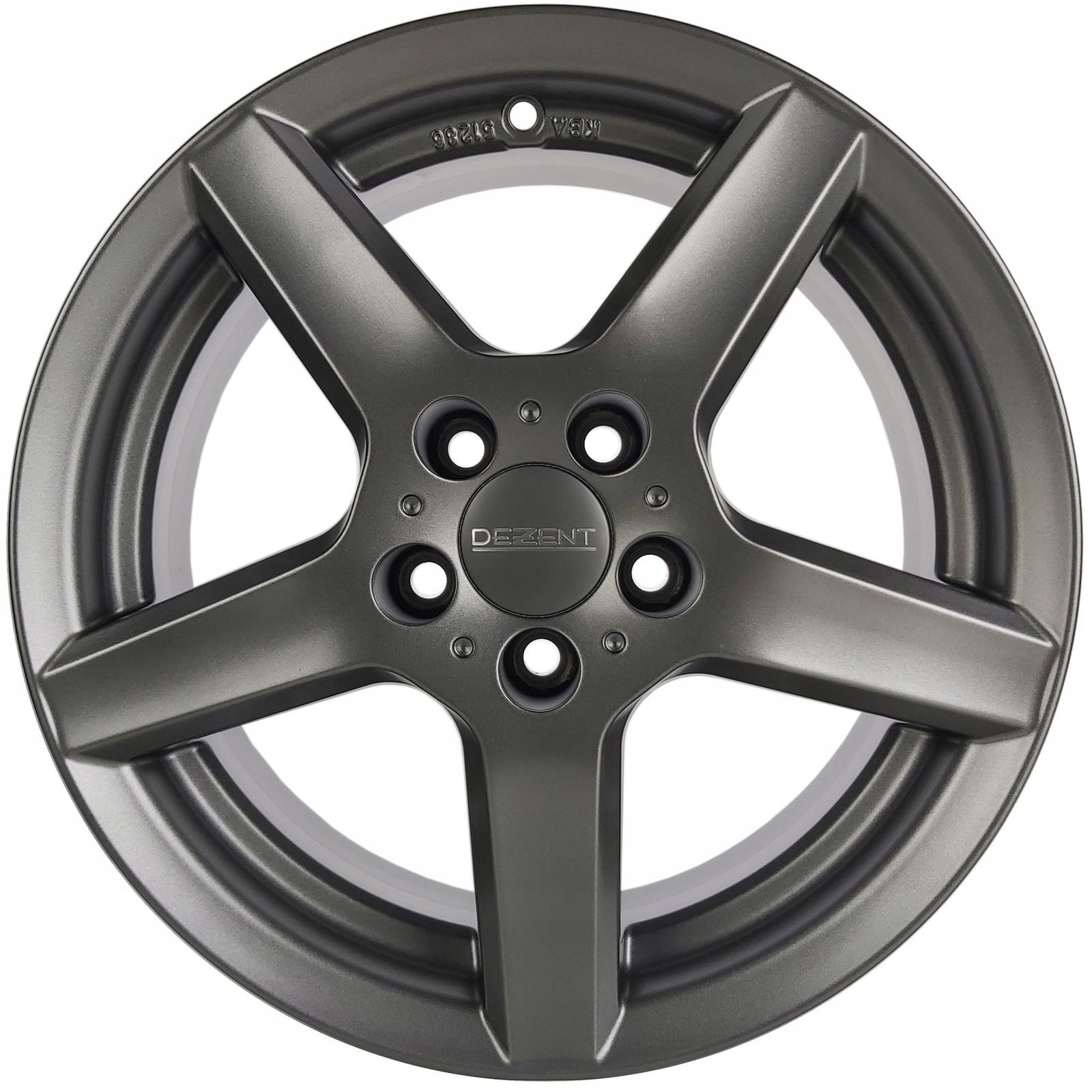 4× Обід алюміній Dezent ВИ графіт 7.0
