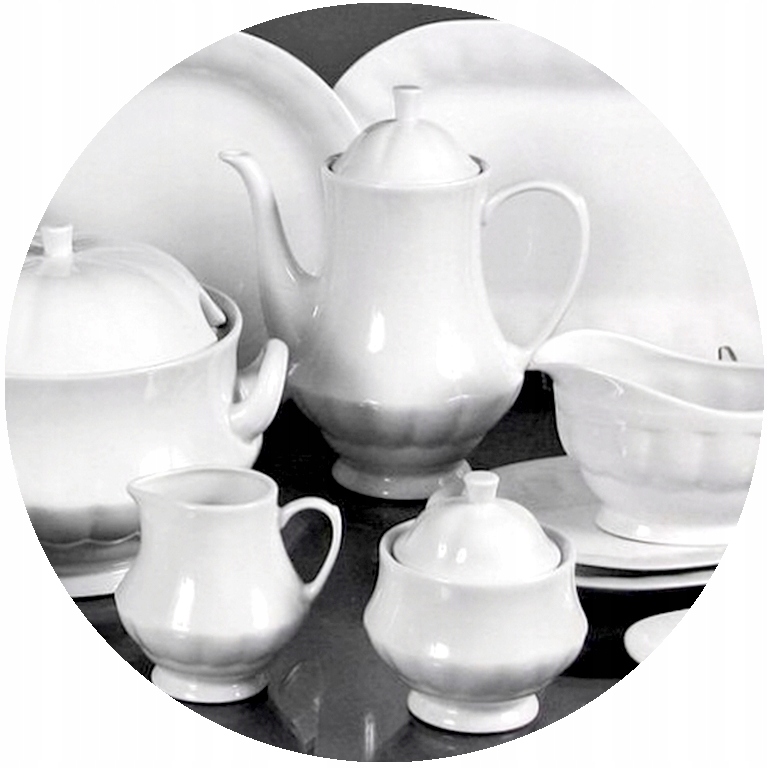 C000 Berni Serwis Do Kawy 12/39 Pfp Porcelana