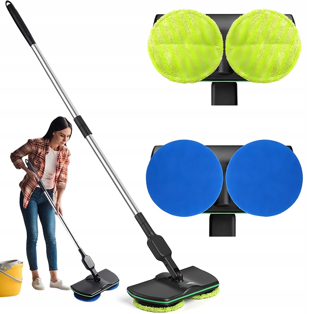 Bezdrátový Elektrický Podlahový Mop, Drtič Na Čištění Podlah