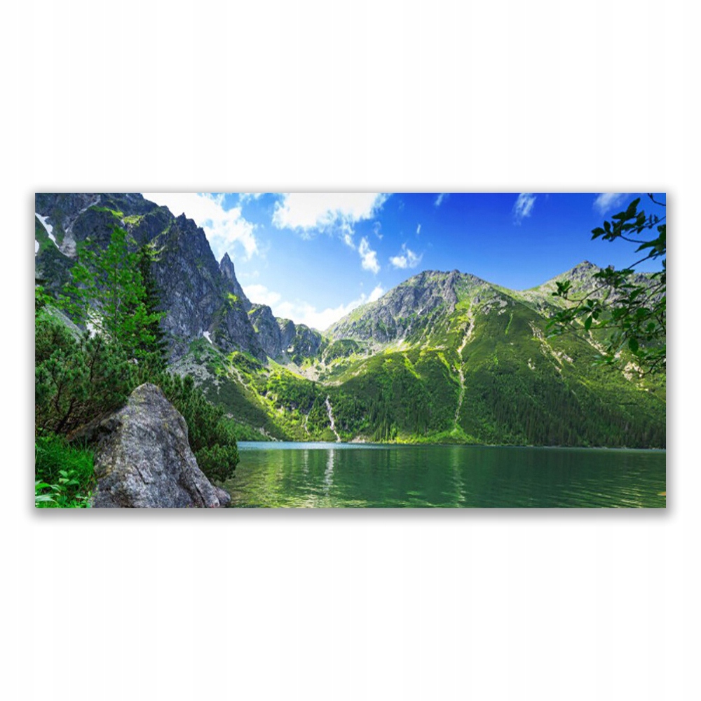 

Obraz ścienny wiszący 120x60 Góra Jezioro Przyroda