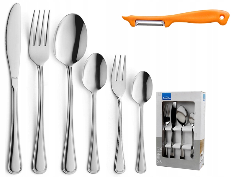 

Amefa Bologna Sztućce Ue 36/6 Pudełko Luz