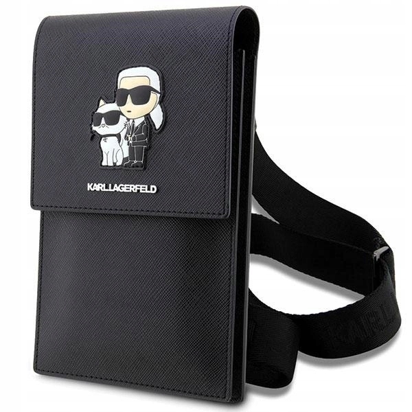 Karl Lagerfeld Kabelka Klwbsakcpmk Pre Lifestyle Saffiano Karl & Choupette