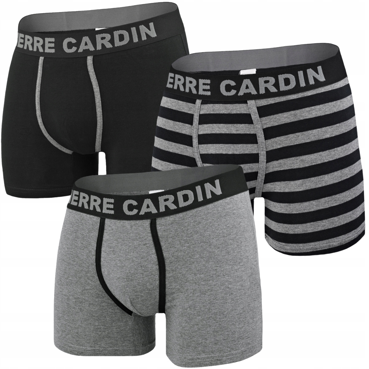 

Męskie Bokserki Pierre Cardin Majtki 3-pak M