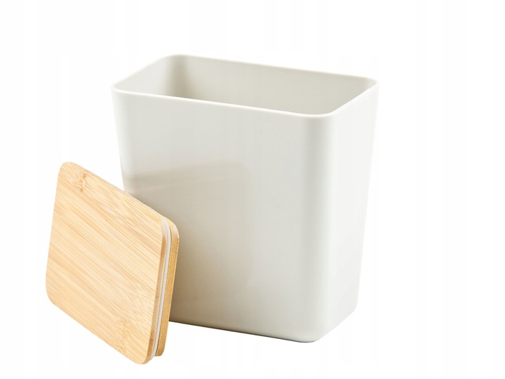 

Pojemnik Kuchenny 0,9L do przypraw bakalii Biały