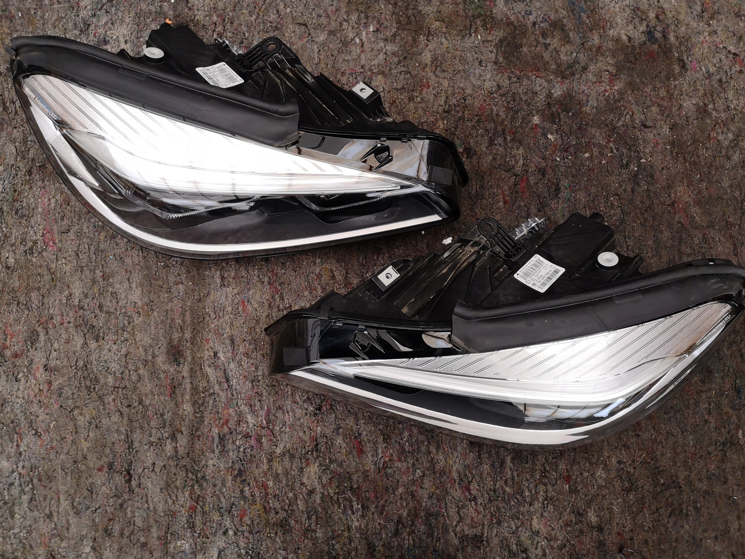 LAMPY PRZÓD BMW F45 F46 LCI ADAPTIVE LED L+R Numer katalogowy części 5A017B6