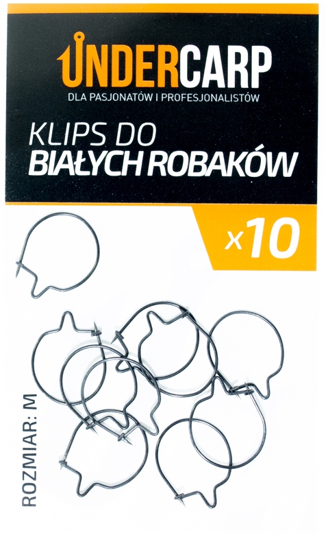 Klips do białych robaków Undercarp M