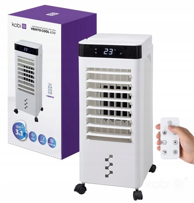 Klimator ewaporacyjny Viento Cool 65W biały Kobi Windstar