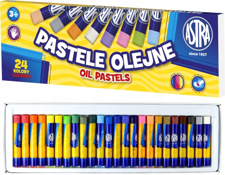 

Astra Pastele Olejne Kredki 24