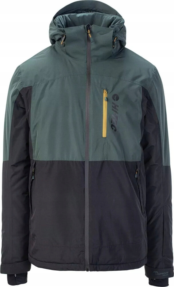 Pánská Zimní Zateplená Lyžařská Bunda Membrána 10000 MM Hi-tec Moren XXL